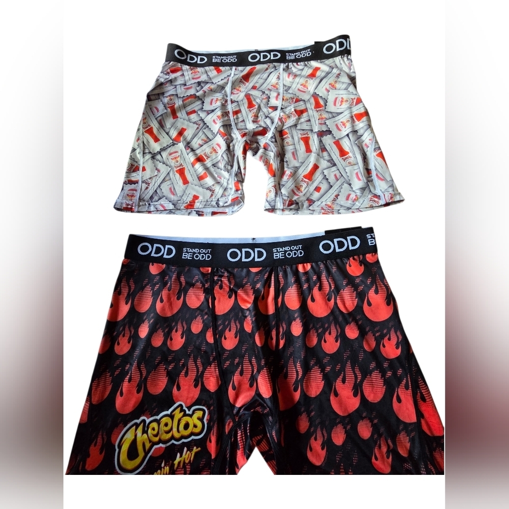 New 2 Pairs Of ODD Boxer Briefs Size XL
